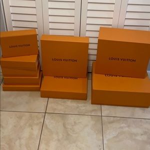 Louis Vuitton Boxes Only